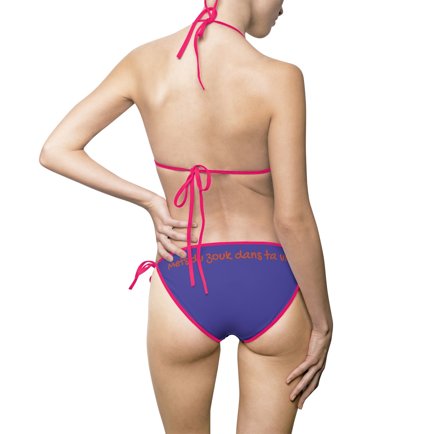 Bikini triangle Zouk Therapy — Maillot de bain pour femme à nouer sur les côtés