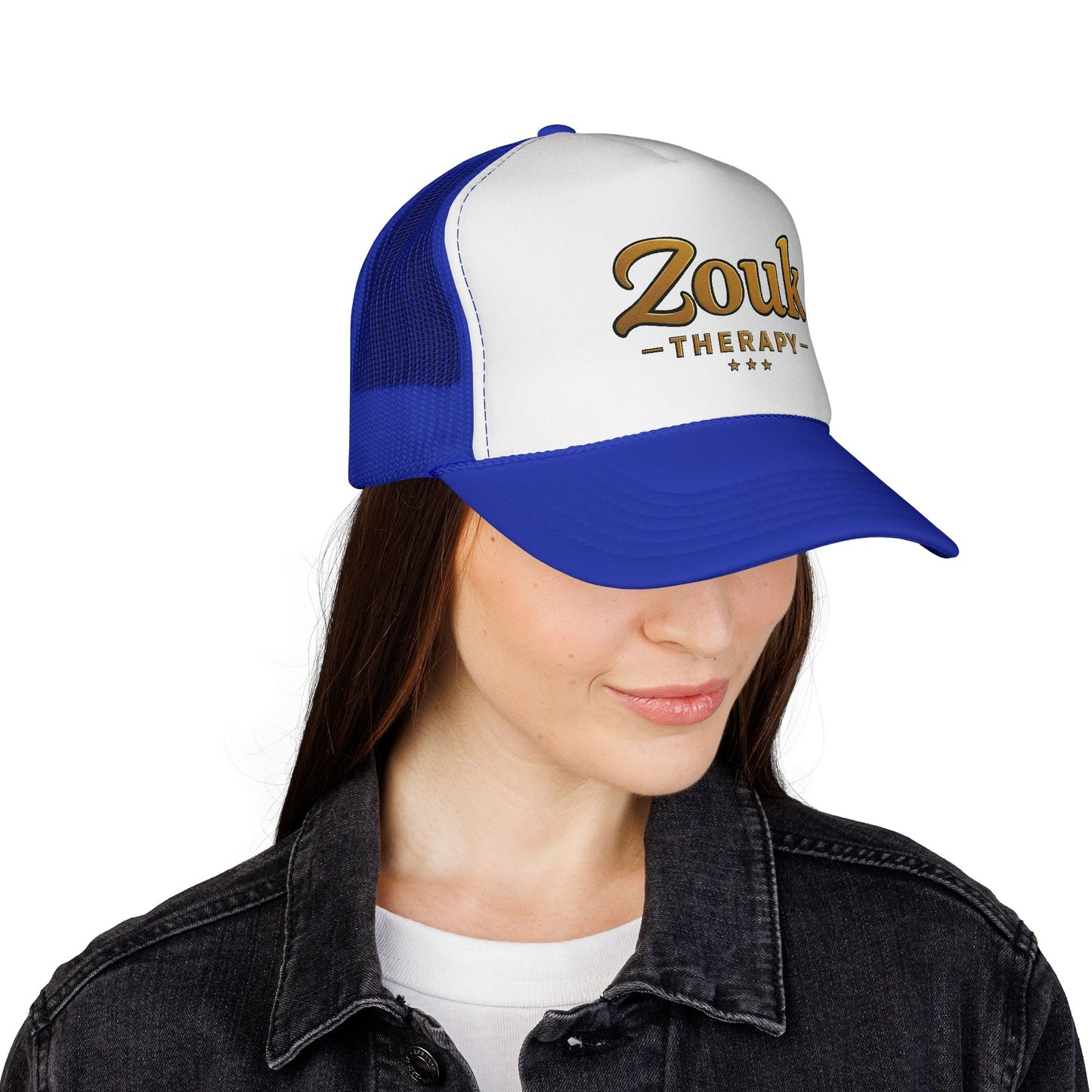 Zouk Therapy Trucker Cap – Vintage Dance Music Hat for Zouk Lovers