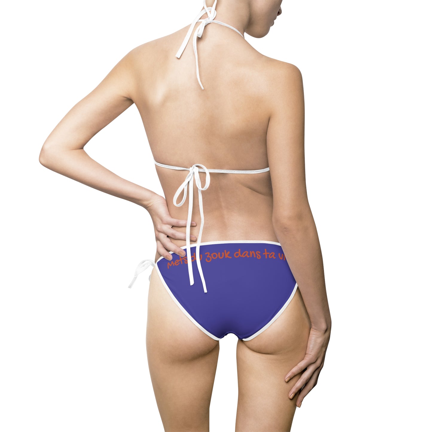 Bikini triangle Zouk Therapy — Maillot de bain pour femme à nouer sur les côtés