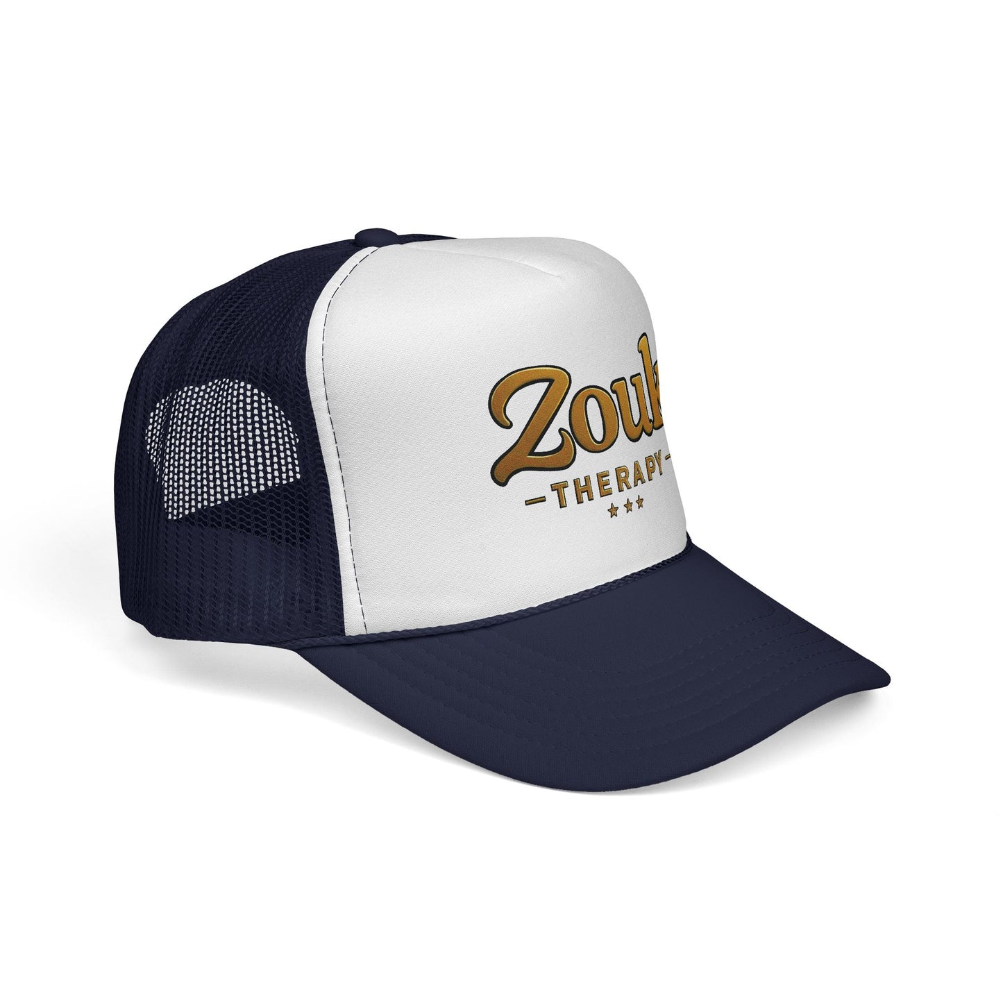 Zouk Therapy Trucker Cap – Vintage Dance Music Hat for Zouk Lovers