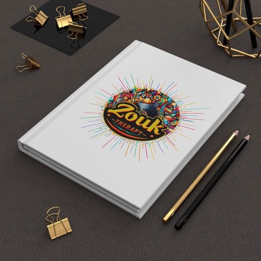 Carnet à couverture rigide Zouk Therapy " Mets du zouk dans ta vie"
