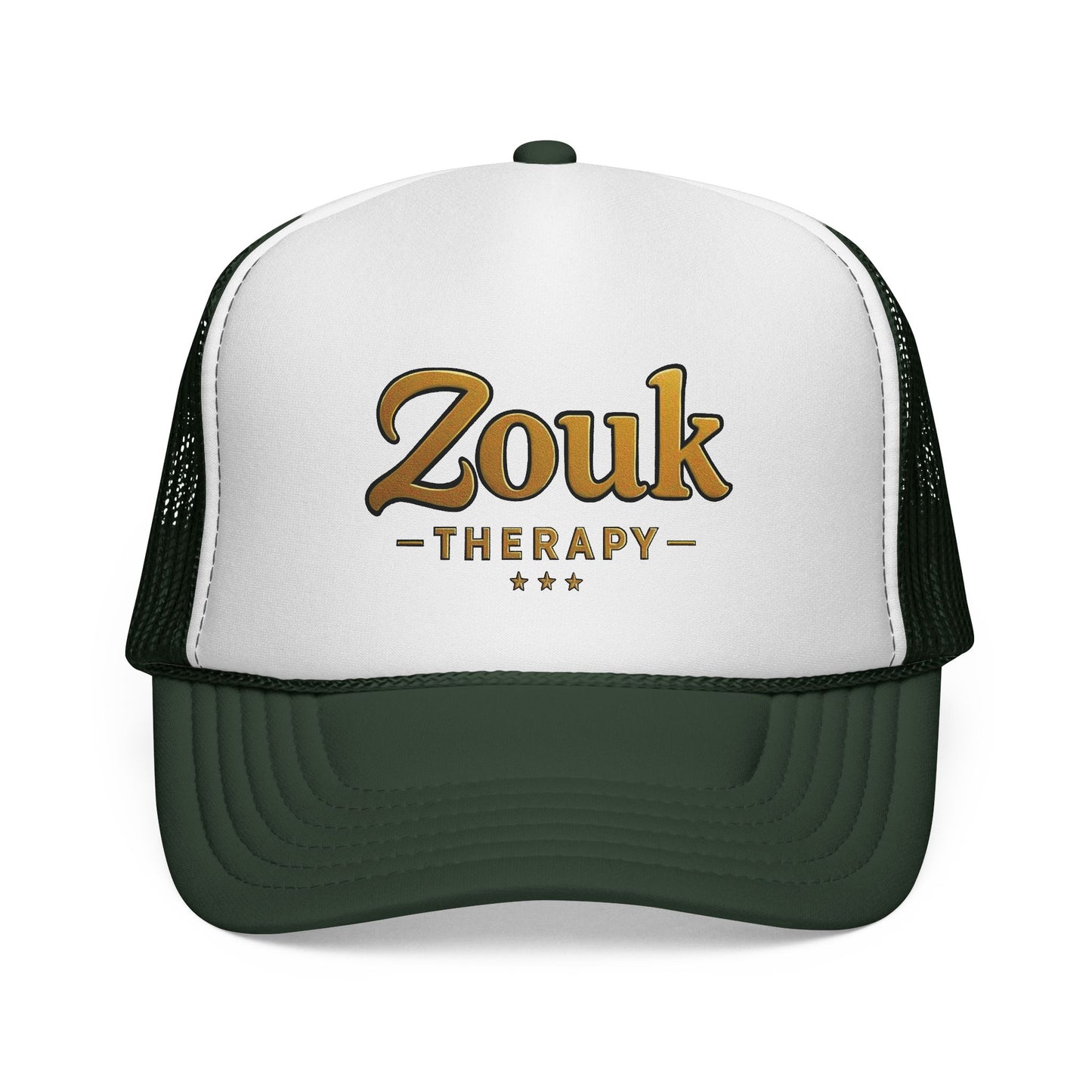 Zouk Therapy Trucker Cap – Vintage Dance Music Hat for Zouk Lovers