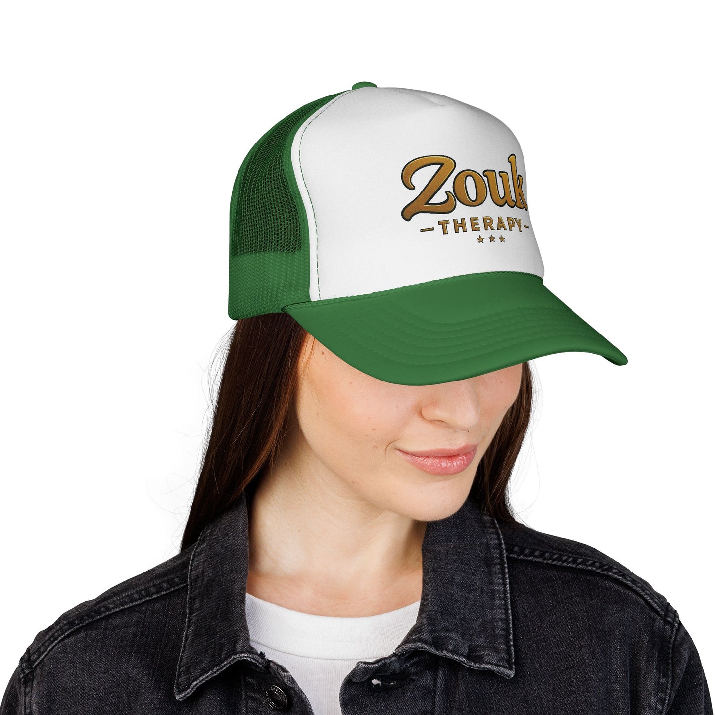 Zouk Therapy Trucker Cap – Vintage Dance Music Hat for Zouk Lovers