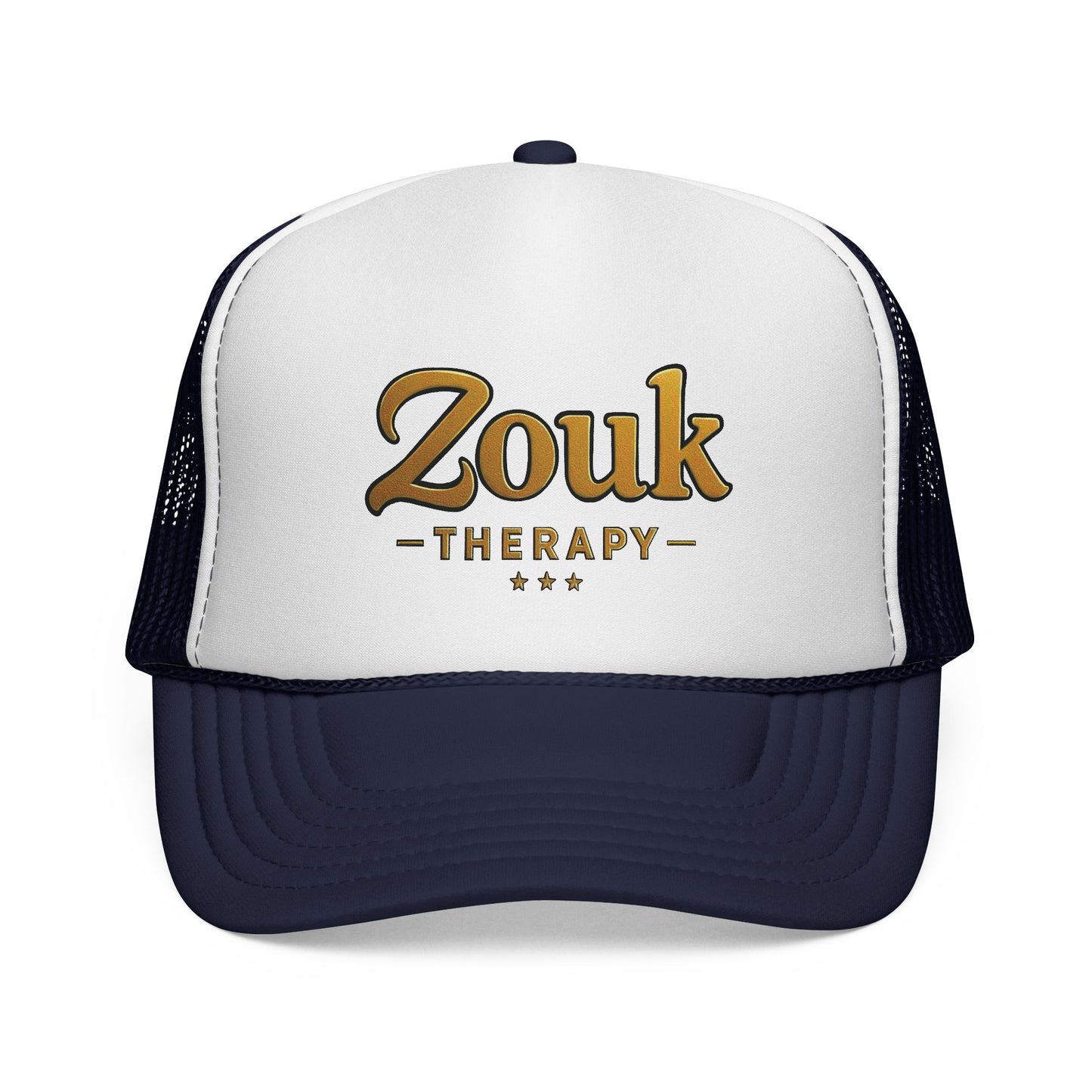 Zouk Therapy Trucker Cap – Vintage Dance Music Hat for Zouk Lovers