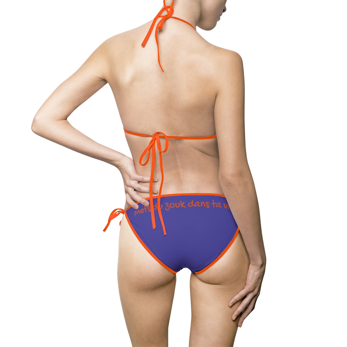Bikini triangle Zouk Therapy — Maillot de bain pour femme à nouer sur les côtés