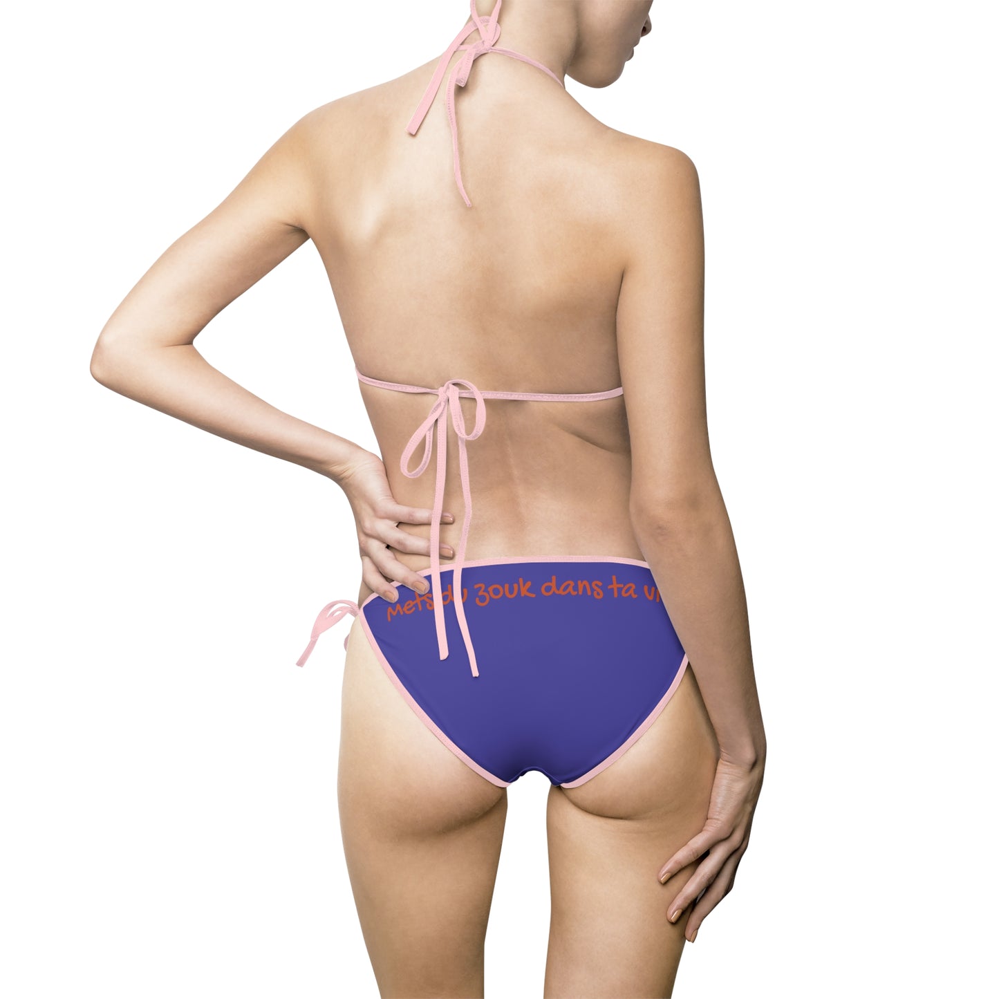 Bikini triangle Zouk Therapy — Maillot de bain pour femme à nouer sur les côtés