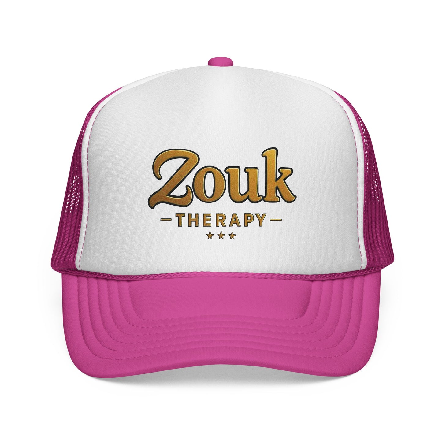 Zouk Therapy Trucker Cap – Vintage Dance Music Hat for Zouk Lovers