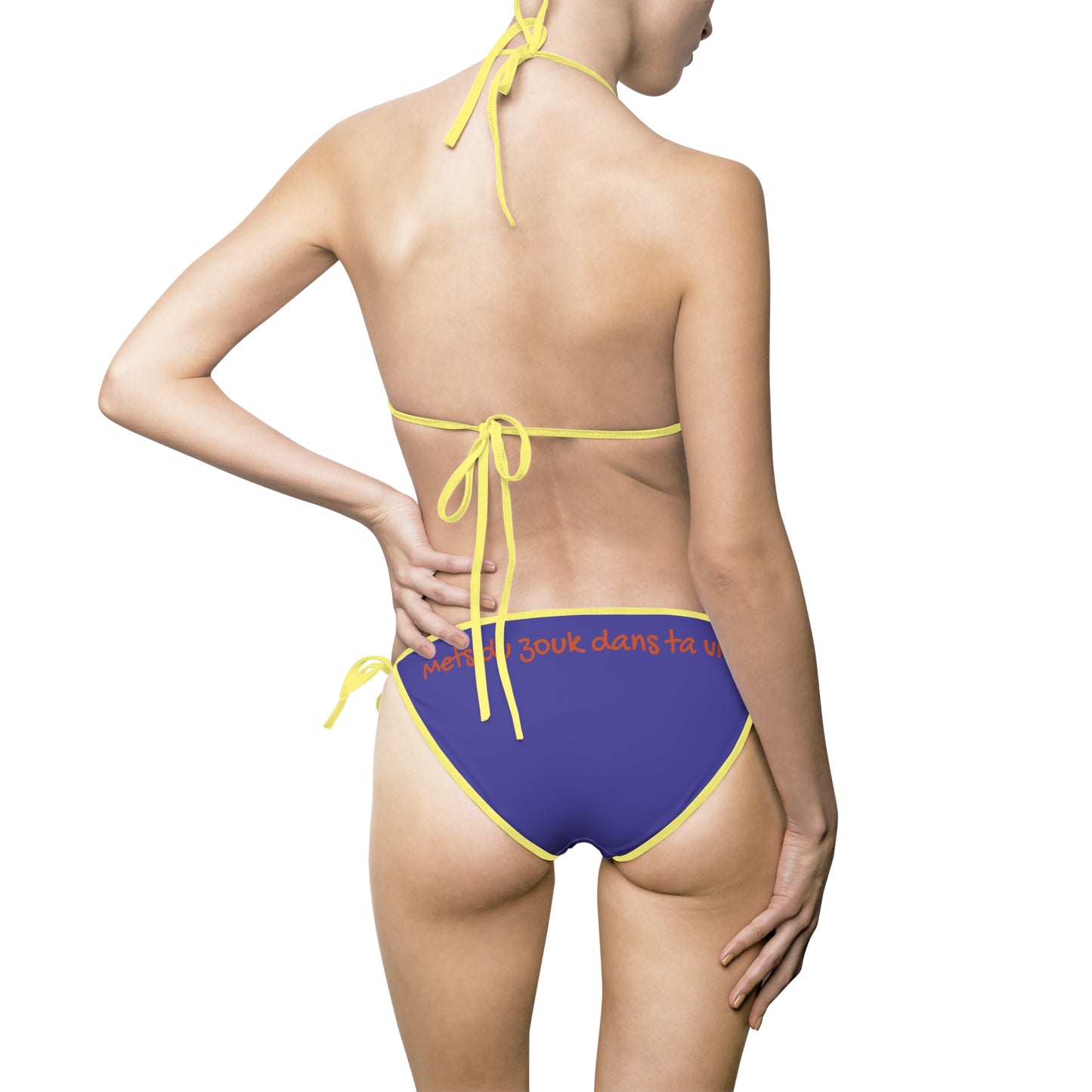Bikini triangle Zouk Therapy — Maillot de bain pour femme à nouer sur les côtés