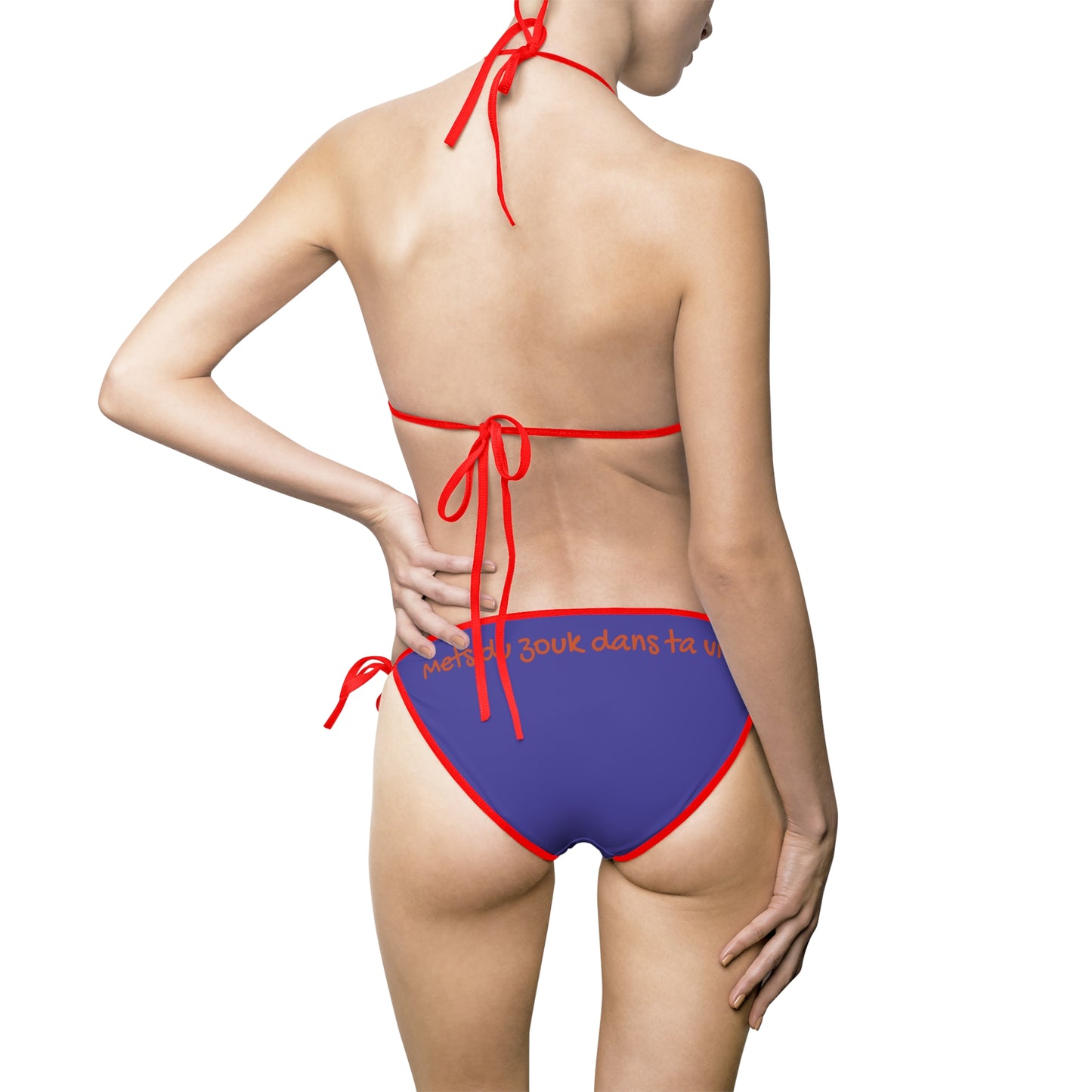 Bikini triangle Zouk Therapy — Maillot de bain pour femme à nouer sur les côtés
