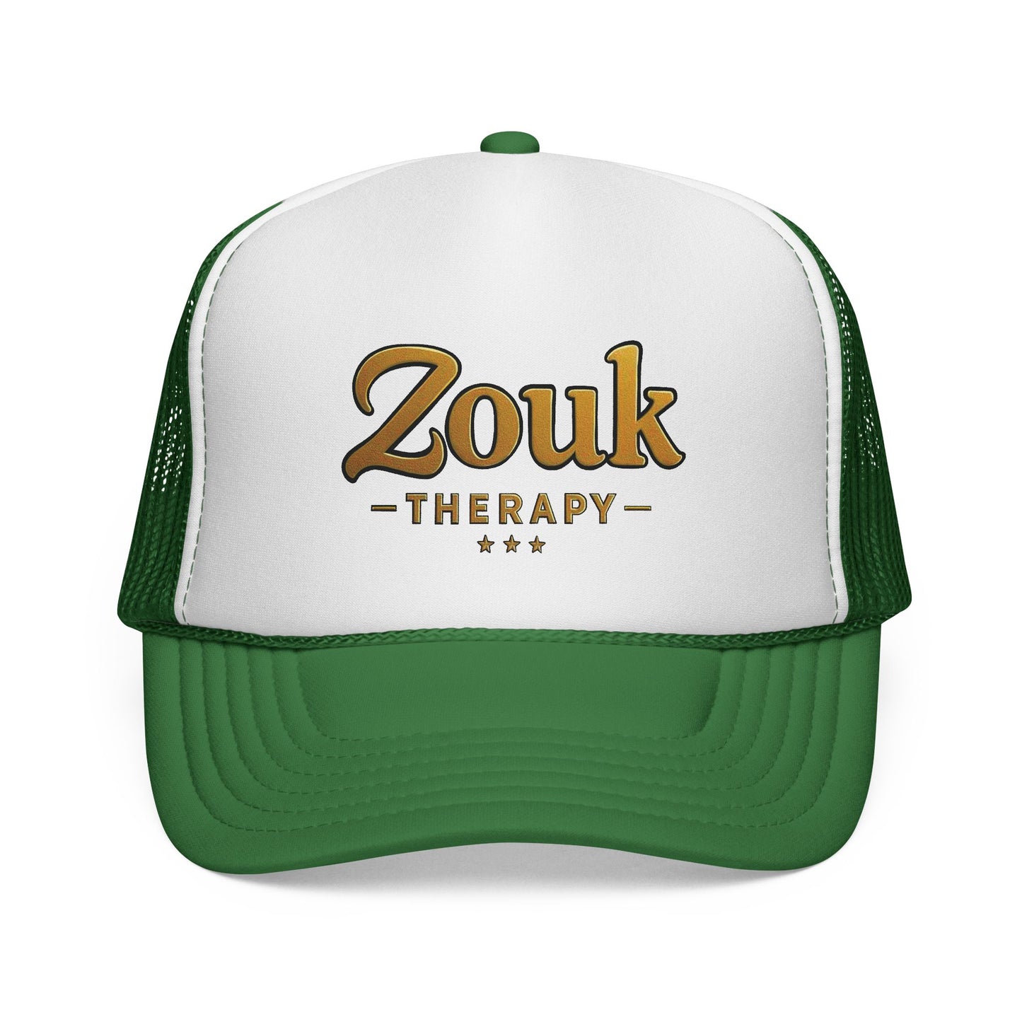 Zouk Therapy Trucker Cap – Vintage Dance Music Hat for Zouk Lovers