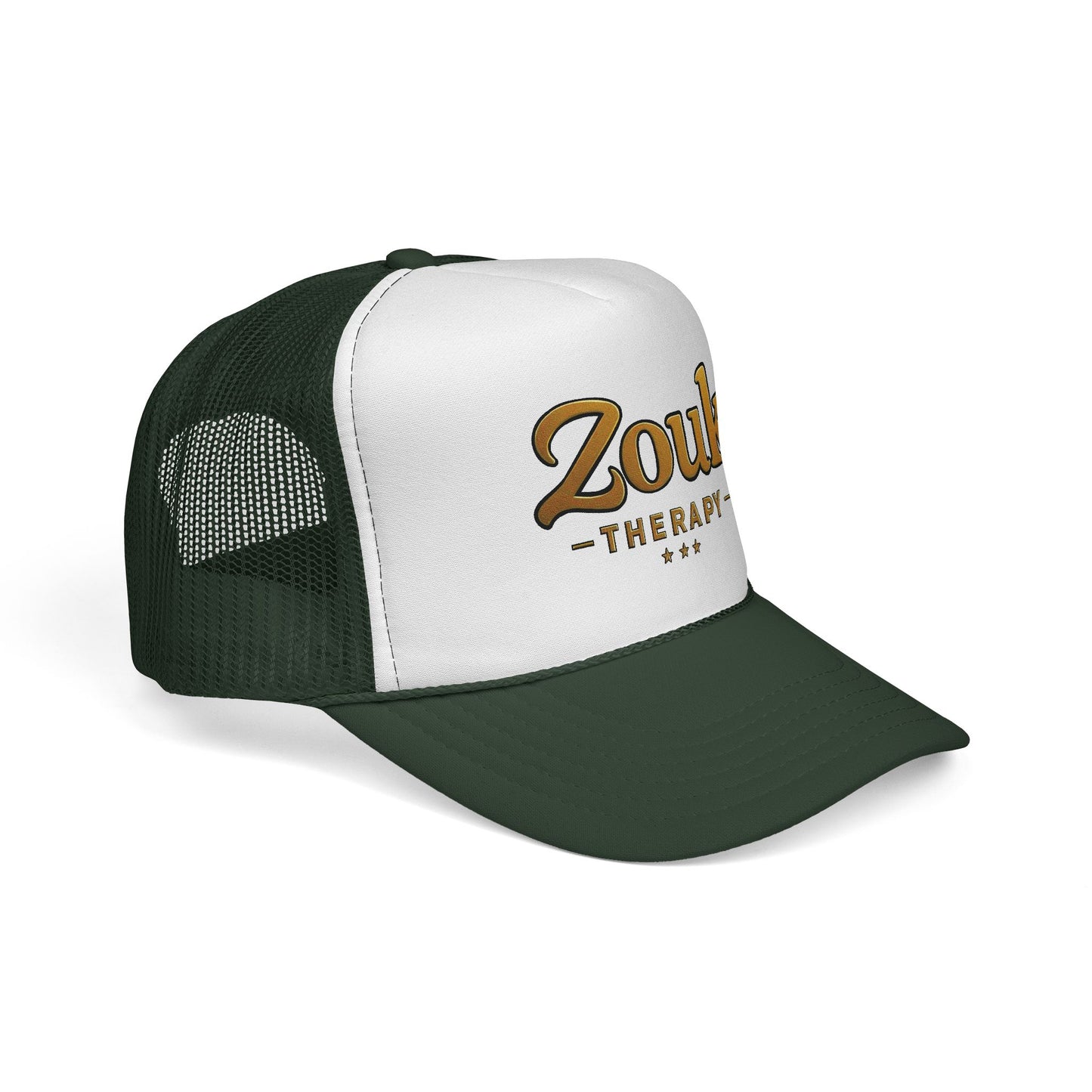 Zouk Therapy Trucker Cap – Vintage Dance Music Hat for Zouk Lovers
