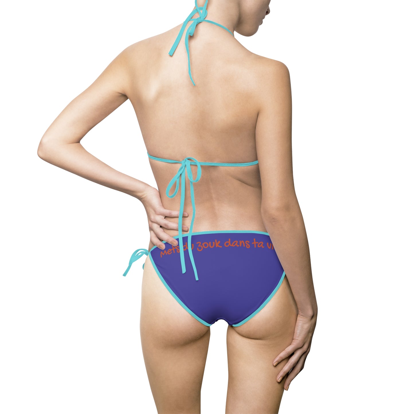 Bikini triangle Zouk Therapy — Maillot de bain pour femme à nouer sur les côtés