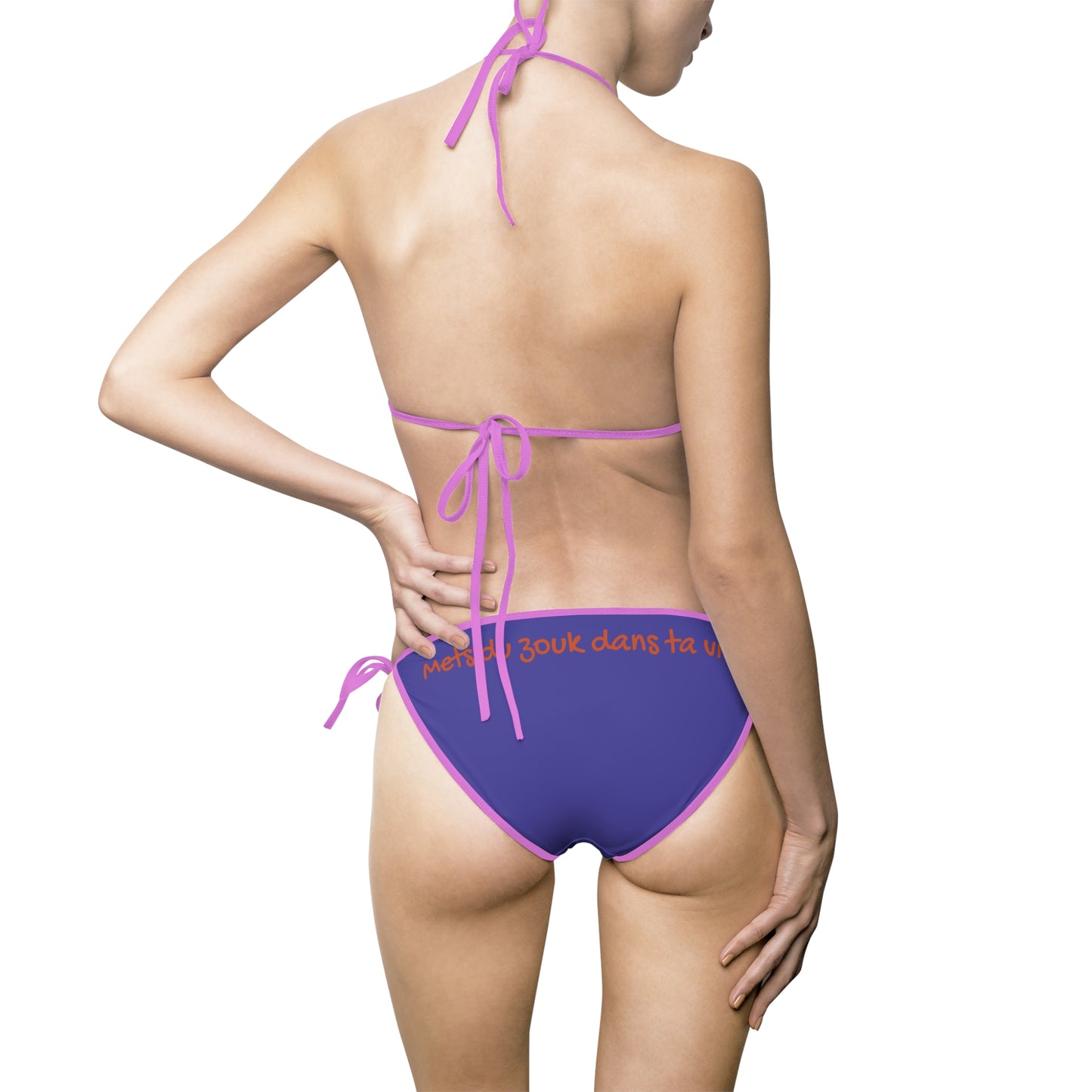 Bikini triangle Zouk Therapy — Maillot de bain pour femme à nouer sur les côtés