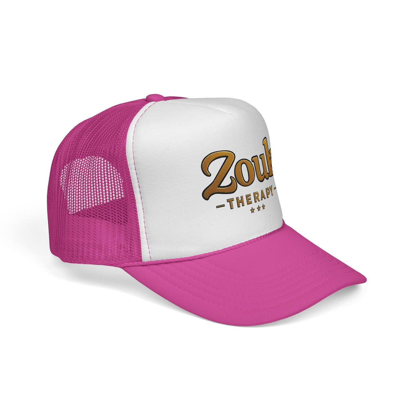 Zouk Therapy Trucker Cap – Vintage Dance Music Hat for Zouk Lovers