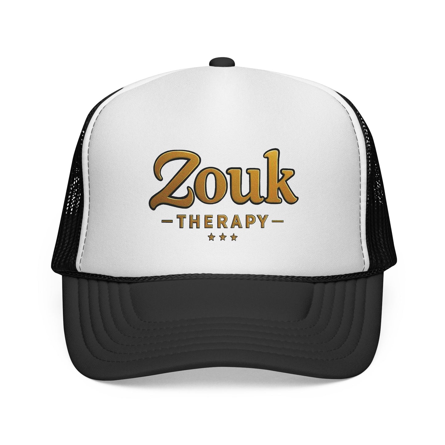 Zouk Therapy Trucker Cap – Vintage Dance Music Hat for Zouk Lovers